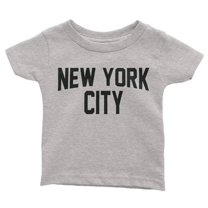 New York City Infant Tee Screen Printed Soft Cotton Baby T-Shirt