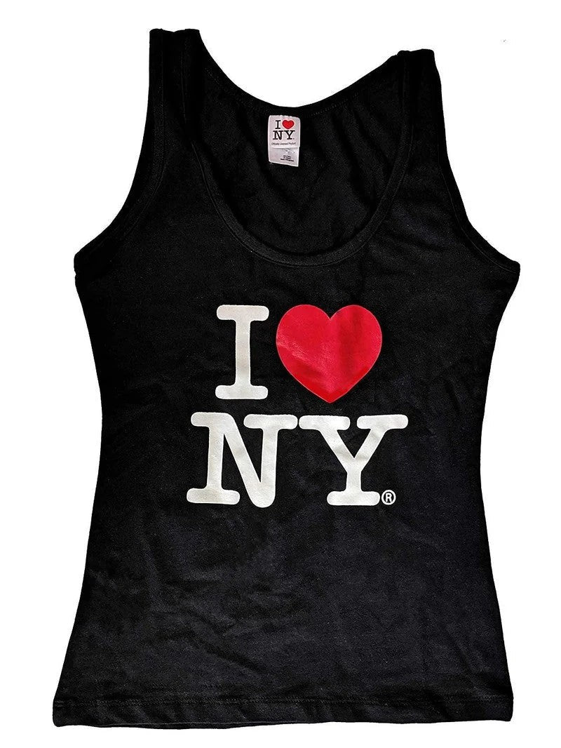I Love NY Women's Pink Tank Top Heart Logo | Official NYC Apparel