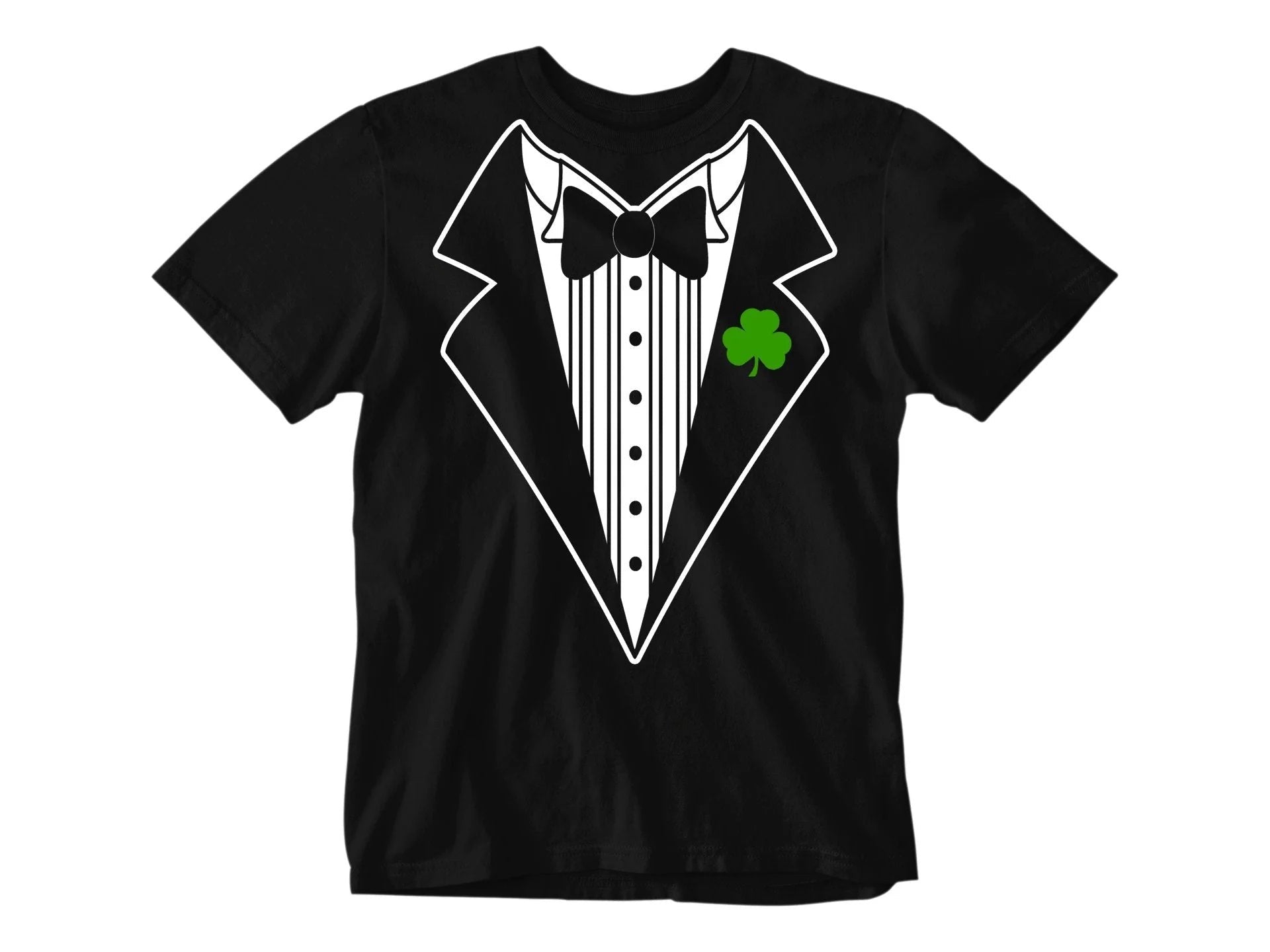 Irish Shamrock Kids Tees St. Patrick's Day T-Shirt Boys Girls Ireland Pride