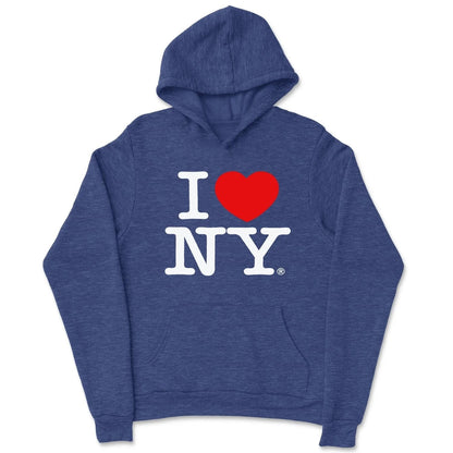 I Love NY Kids Hoodie Sweatshirt Officially Licensed (Youth, Turquoise) - NYC Factory