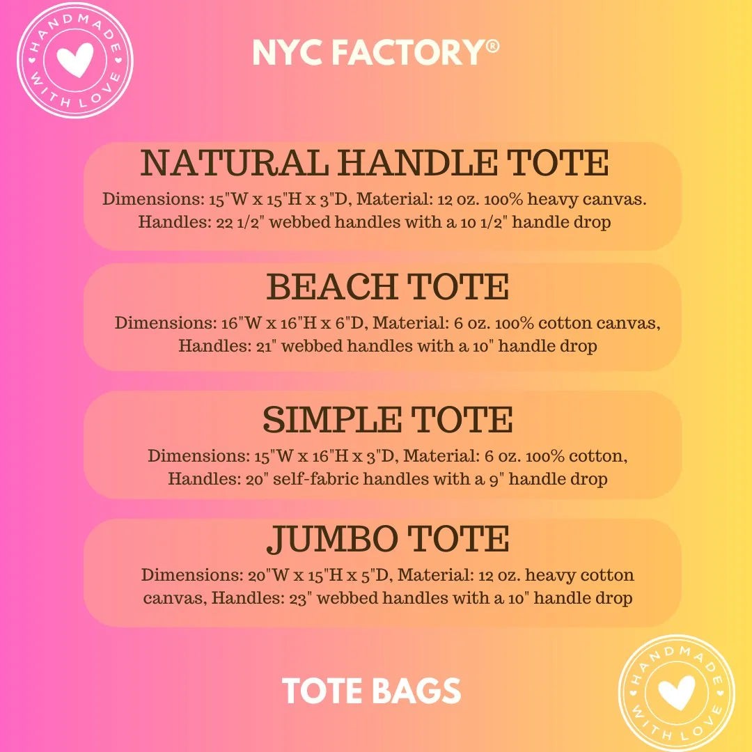 Hawaii Jumbo Tote Vintage Style Retro City Cotton Canvas Tote Bags