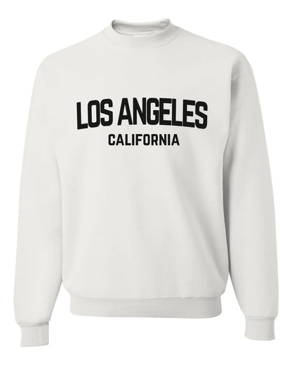 Men's Los Angeles California Retro Design Crewneck Sweatshirt