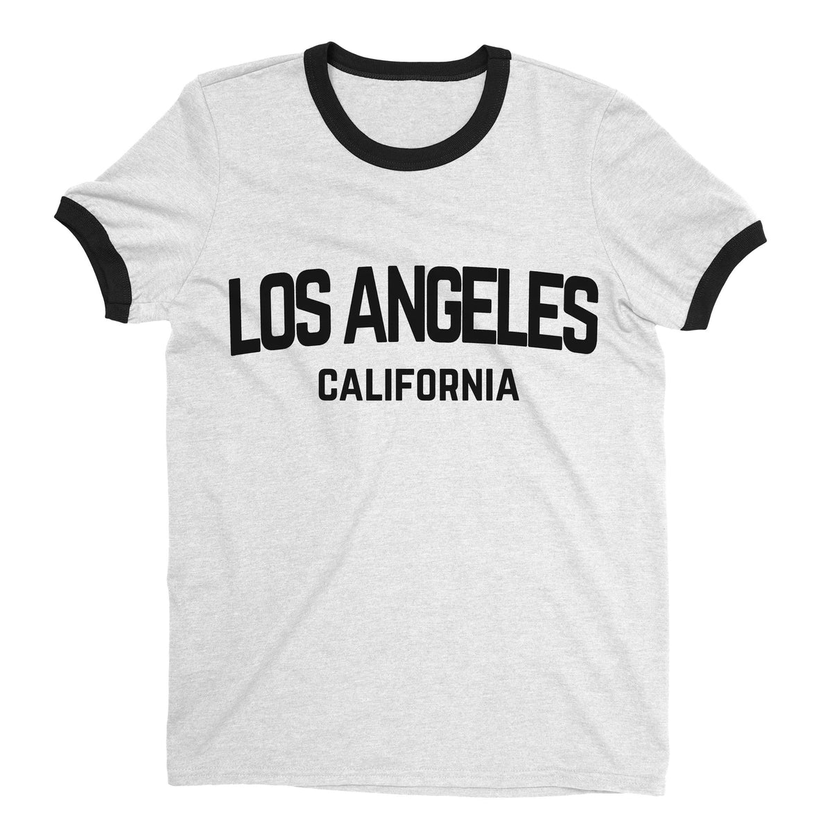 Los Angeles California Retro Black Design Mens ... | NYC Factory