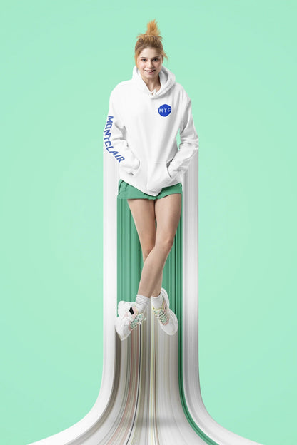 The Montclair Hoodie: White & Ash Options