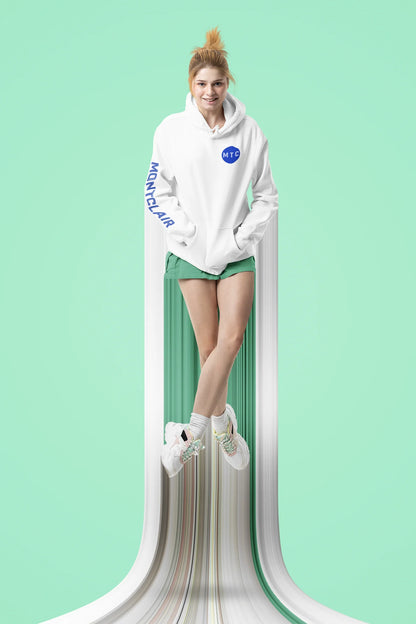 The Montclair Hoodie: White & Ash Options
