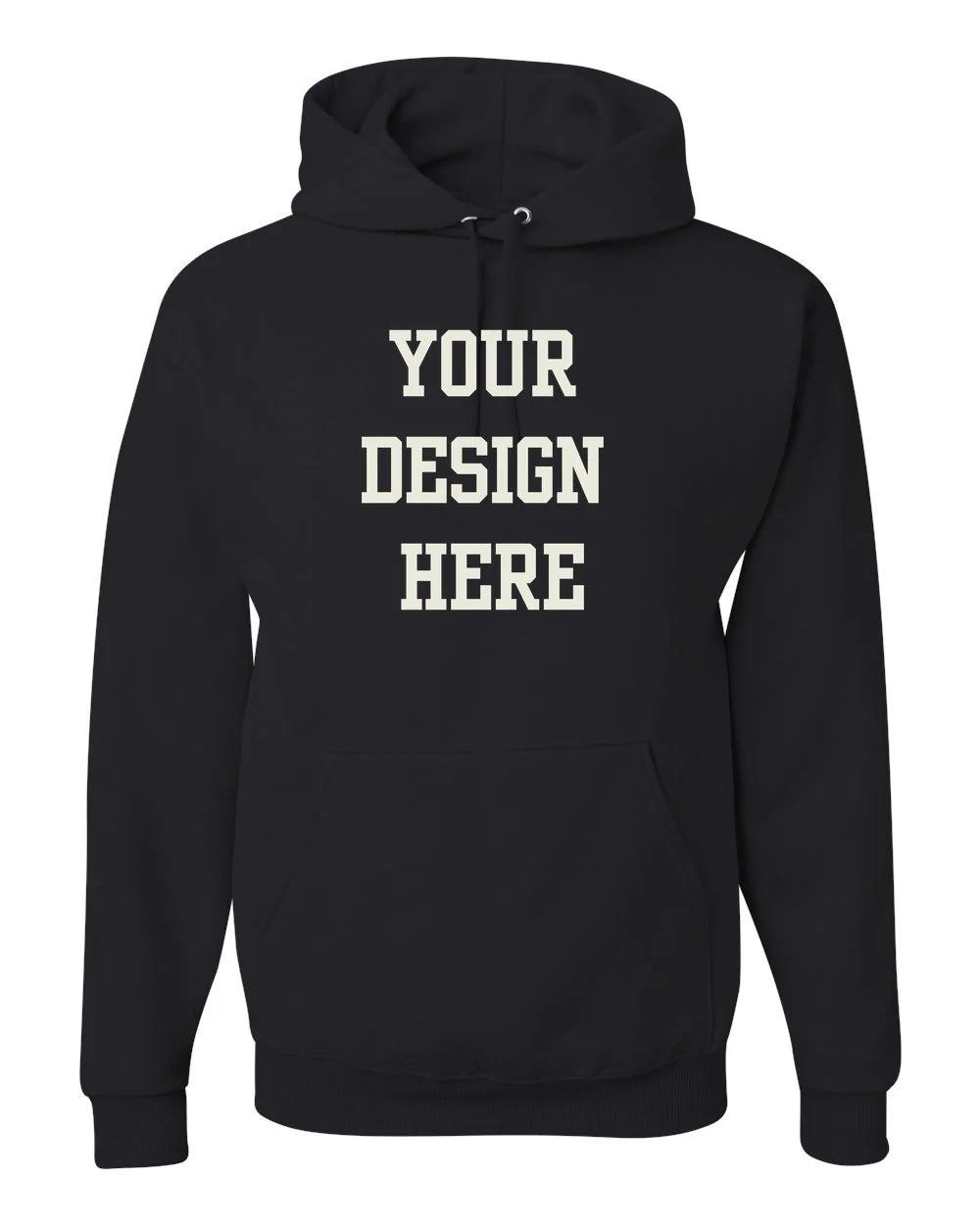 Men's Custom Hoodie Sweatshirt Your Own Customized Shirt Front Design