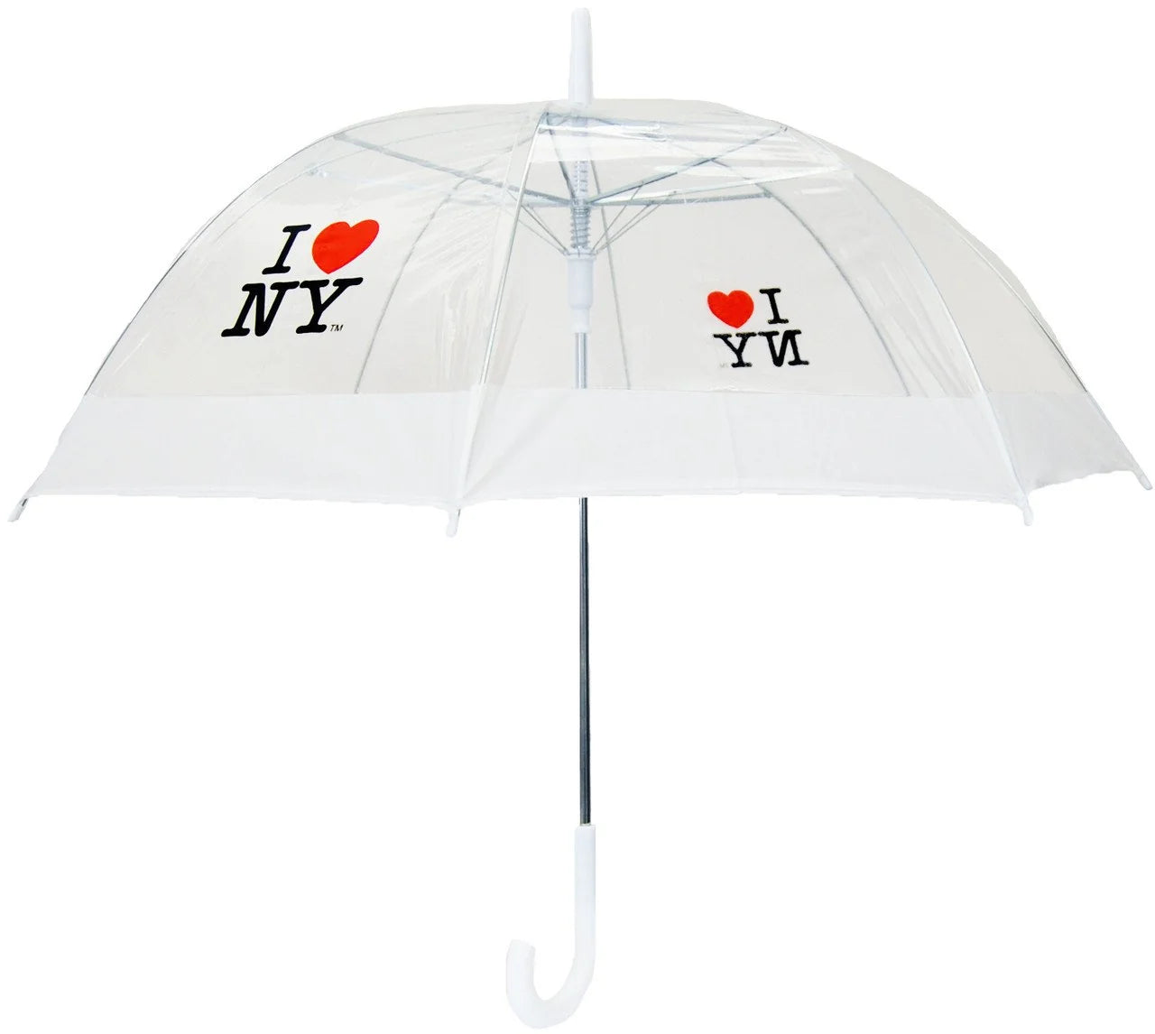 I Heart NY Clear Bubble Umbrella Love New York - NYC Factory