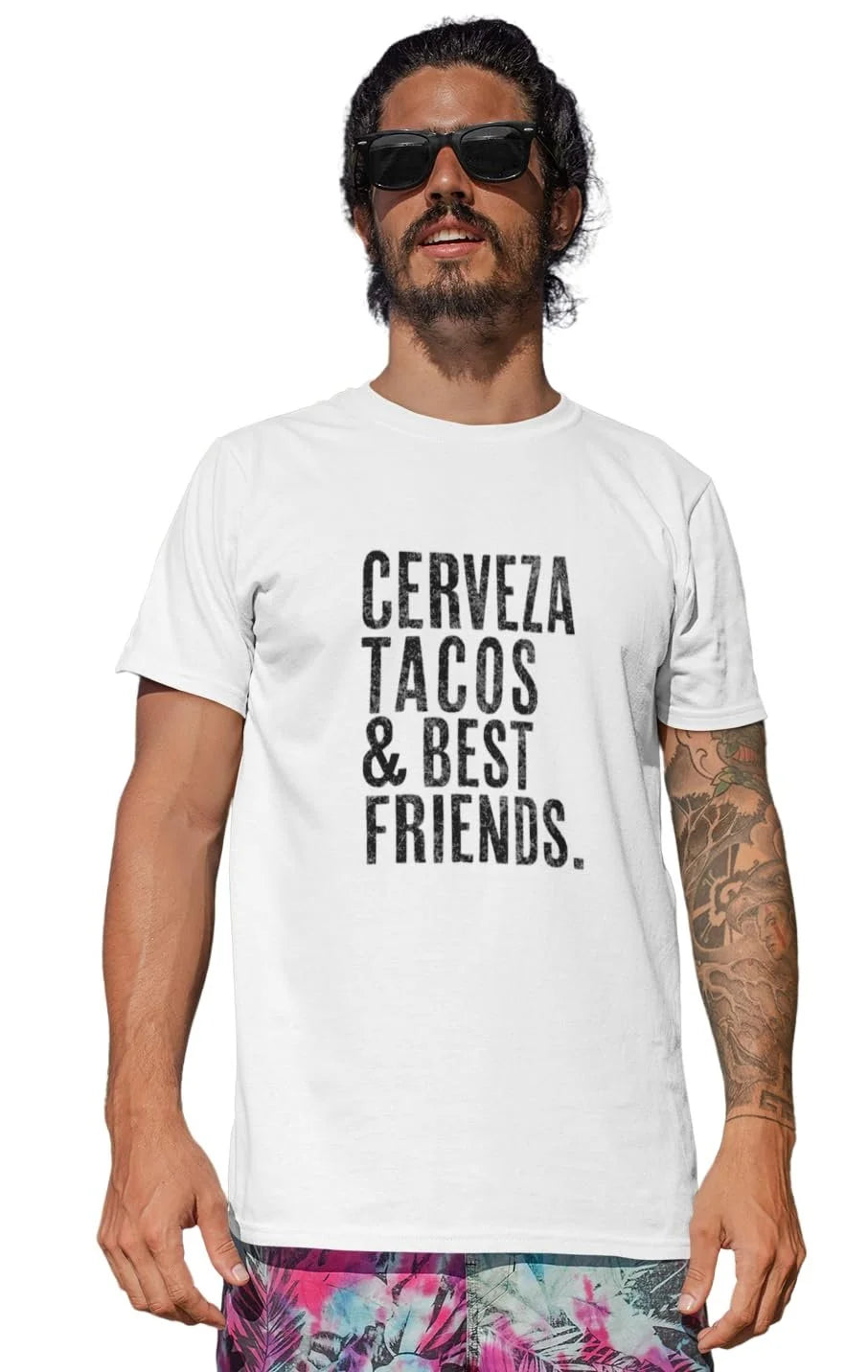 Men's Cinco De Mayo Taco Cerveza Best Friends Tees