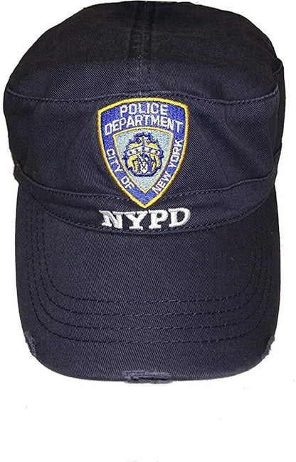 Men's NYPD Baseball Hats (Black / Gold)
