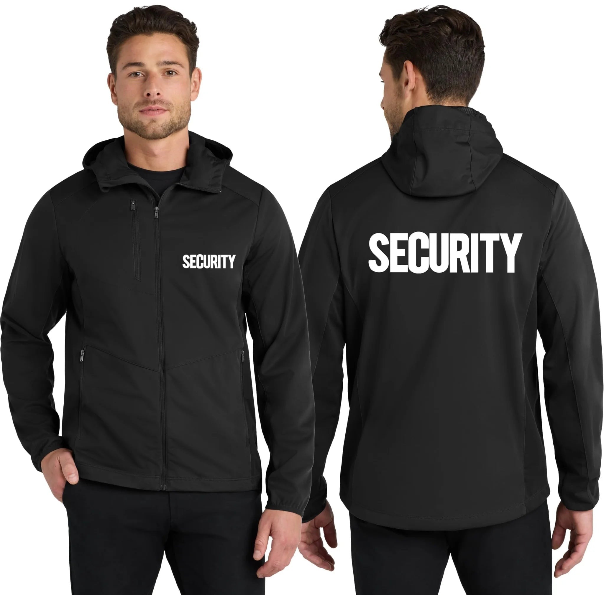 NYC Factory Men's Security Black Soft Shell | NYC Factory