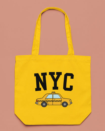 NY Taxi Cab Design T-Shirt Hoodie Sweatshirts Tote Bags - NYC Factory