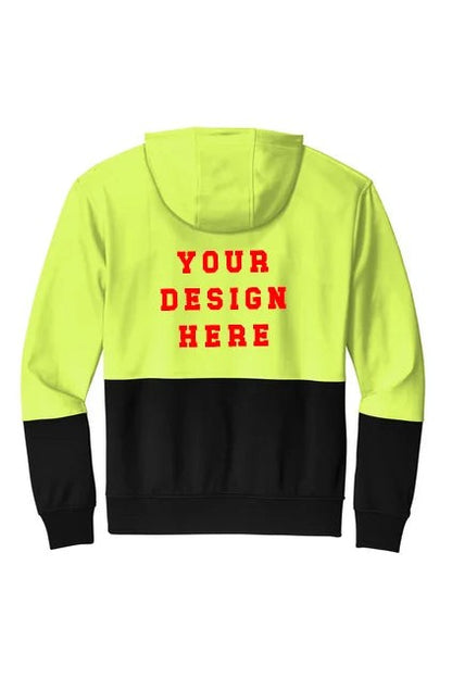 Custom Worksite Basic CornerStone� Enhanced Visibility Fleece Pullover Hoodie - NYC Factory