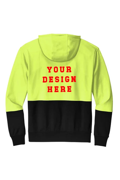 Custom Worksite Basic CornerStone� Enhanced Visibility Fleece Pullover Hoodie - NYC Factory