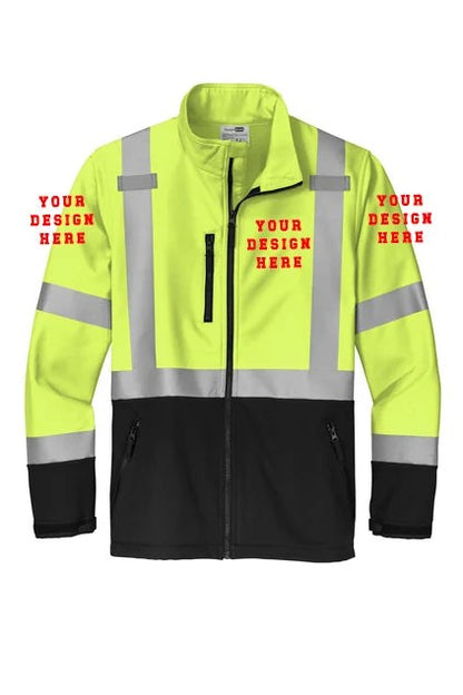 CornerStone� ANSI 107 Class 3 Soft Shell Jacket - NYC Factory