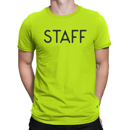 NYC FACTORY Staff T-Shirt Screen Printed Tee Printed Front & Back Staff Event Shirt - NYC Factory