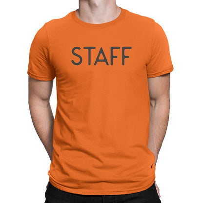 NYC FACTORY Staff T-Shirt Screen Printed Tee Printed Front & Back Staff Event Shirt - NYC Factory