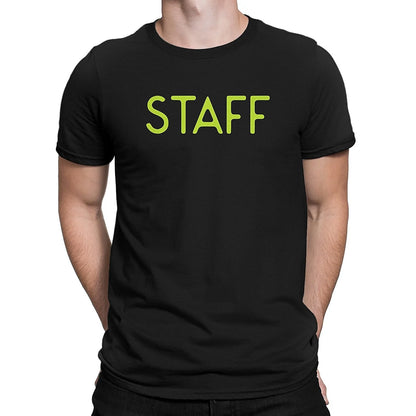 NYC FACTORY Staff T-Shirt Screen Printed Tee Printed Front & Back Staff Event Shirt - NYC Factory