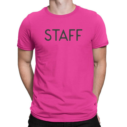 NYC FACTORY Staff T-Shirt Screen Printed Tee Printed Front & Back Staff Event Shirt - NYC Factory