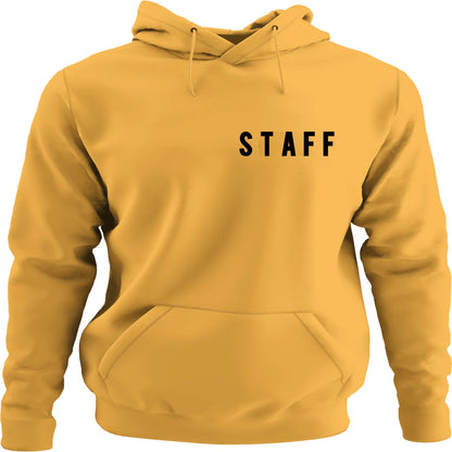 NYC FACTORY Mens EVENT STAFF Cotton Fleece Pullover Hoodie Sweatshirt - NYC Factory