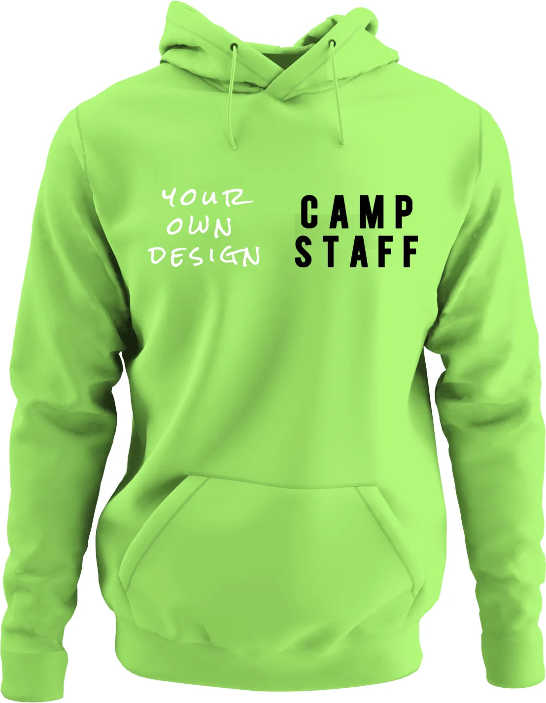 NYC FACTORY Mens EVENT STAFF Cotton Fleece Pullover Hoodie Sweatshirt - NYC Factory