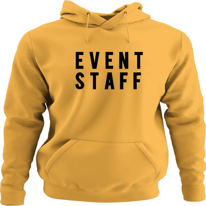 NYC FACTORY Mens EVENT STAFF Cotton Fleece Pullover Hoodie Sweatshirt - NYC Factory