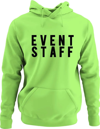 NYC FACTORY Mens EVENT STAFF Cotton Fleece Pullover Hoodie Sweatshirt