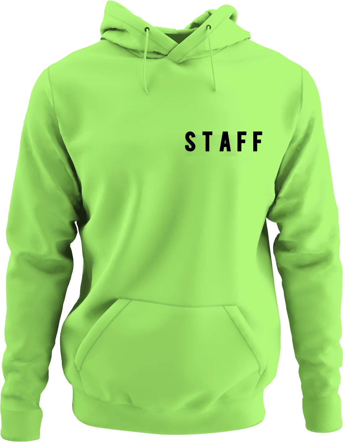 NYC FACTORY Mens EVENT STAFF Cotton Fleece Pullover Hoodie Sweatshirt - NYC Factory