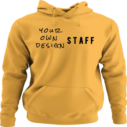 NYC FACTORY Mens EVENT STAFF Cotton Fleece Pullover Hoodie Sweatshirt - NYC Factory
