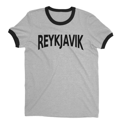 Reykjavik Ringer Tee — Heather Gray
