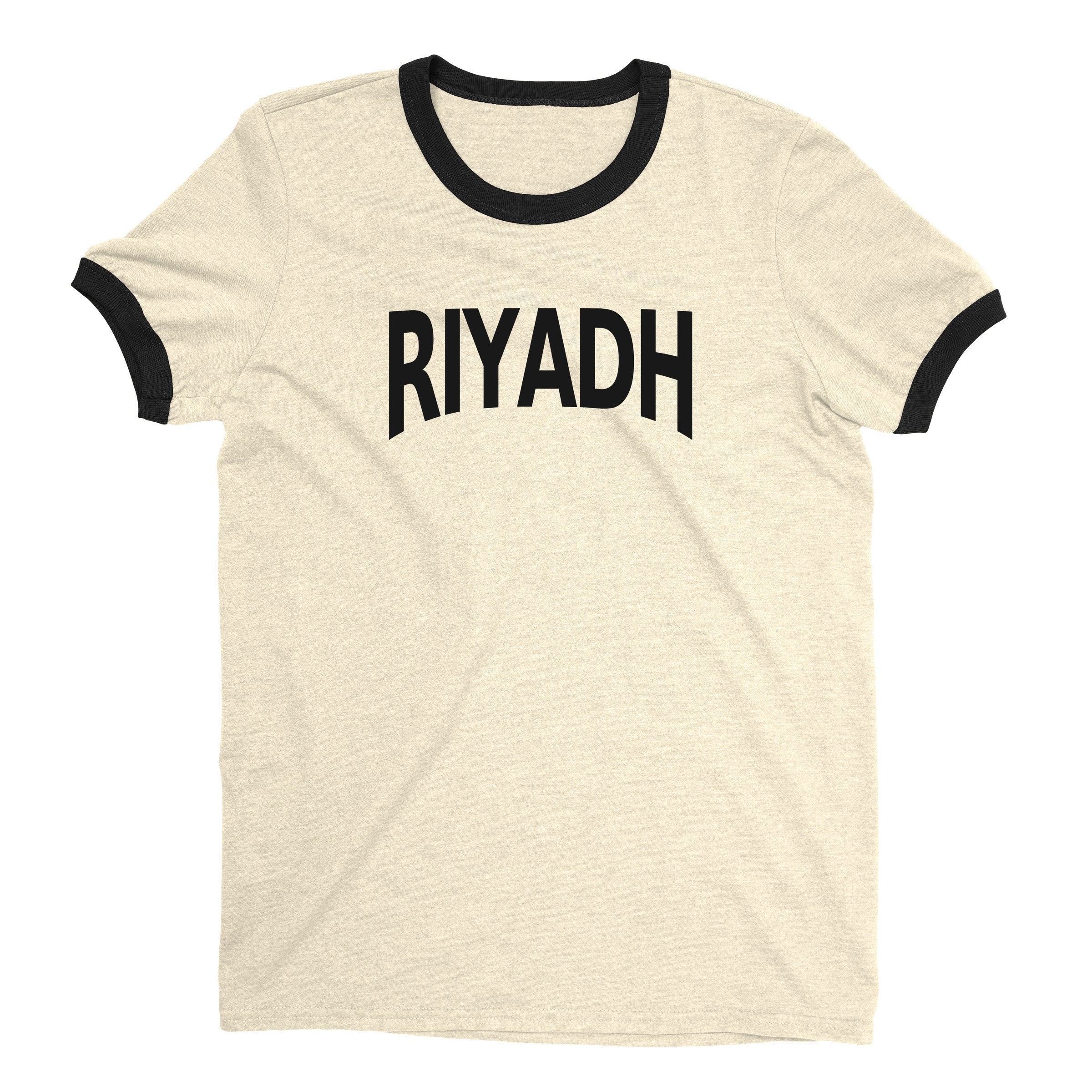 Riyadh Ringer Tee — Natural