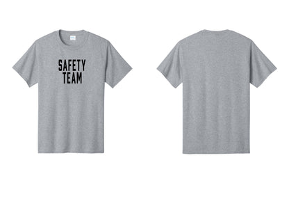 NYC Factory Safety Team T-Shirt for Events, Venues & Volunteers (Classic) - Front Only - Athletic Heather