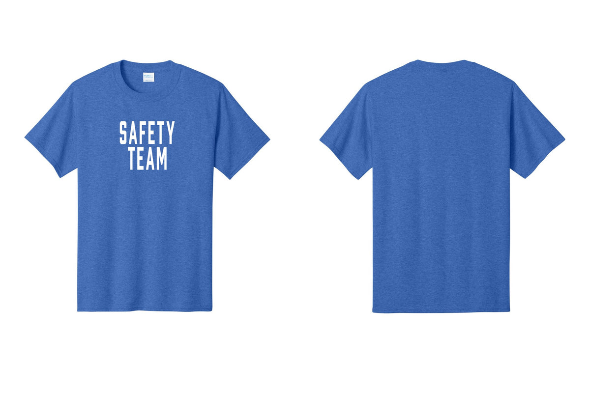 NYC Factory Safety Team T-Shirt for Events, Venues & Volunteers (Classic) - Front Only - Heather Royal