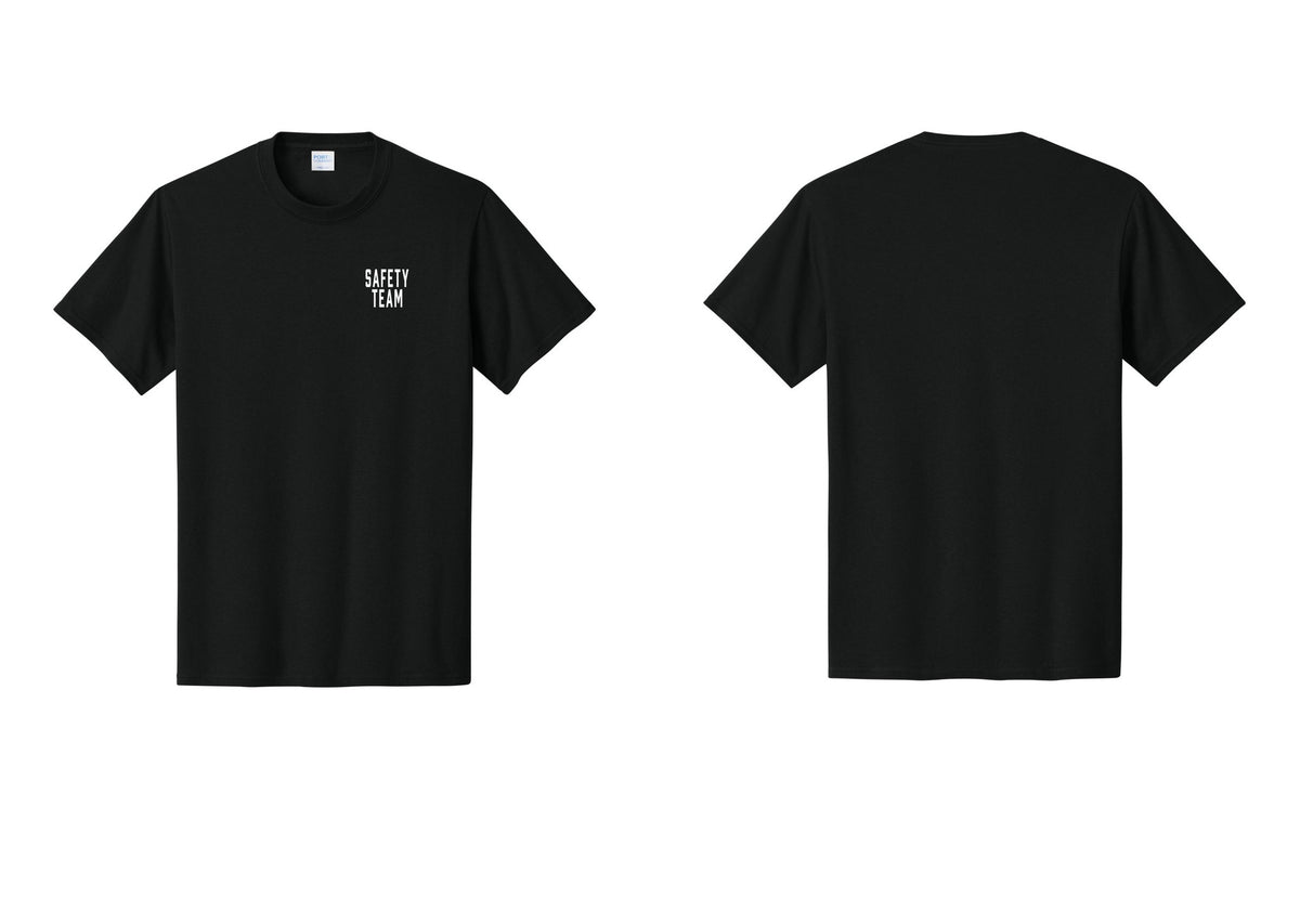 NYC Factory Safety Team T-Shirt for Events, Venues & Volunteers (Classic) - Chest Only - Black