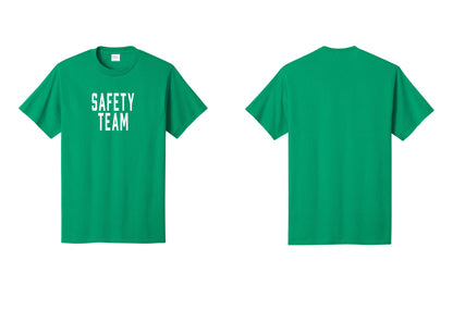 NYC Factory Safety Team T-Shirt for Events, Venues & Volunteers (Classic) - Front Only - Kelly