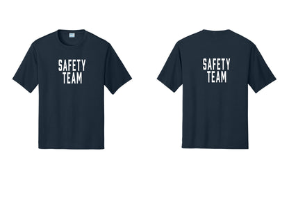 NYC Factory Safety Team Performance T-Shirt (Classic) - Front + Back - Navy