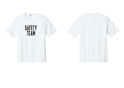 NYC Factory Safety Team Performance T-Shirt (Classic) - Front Only - White