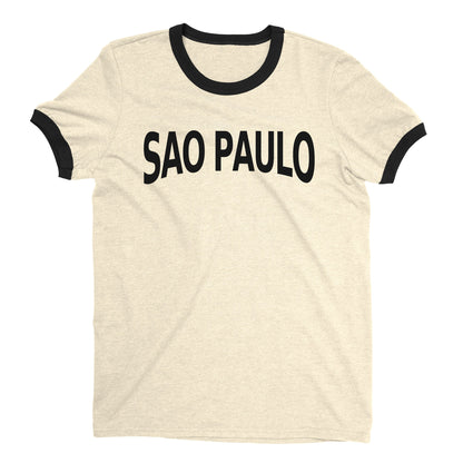 São Paulo Ringer Tee — Natural