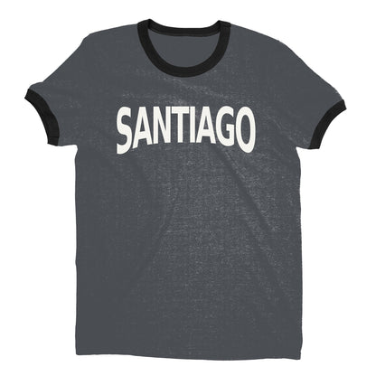 Santiago Ringer Tee — Dark Heather