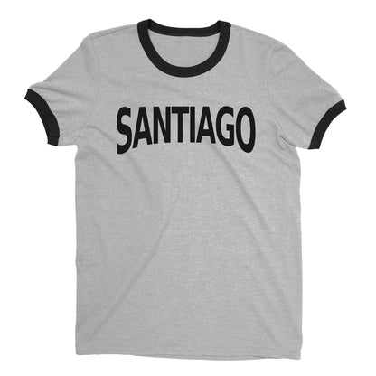 Santiago Ringer Tee — Heather Gray