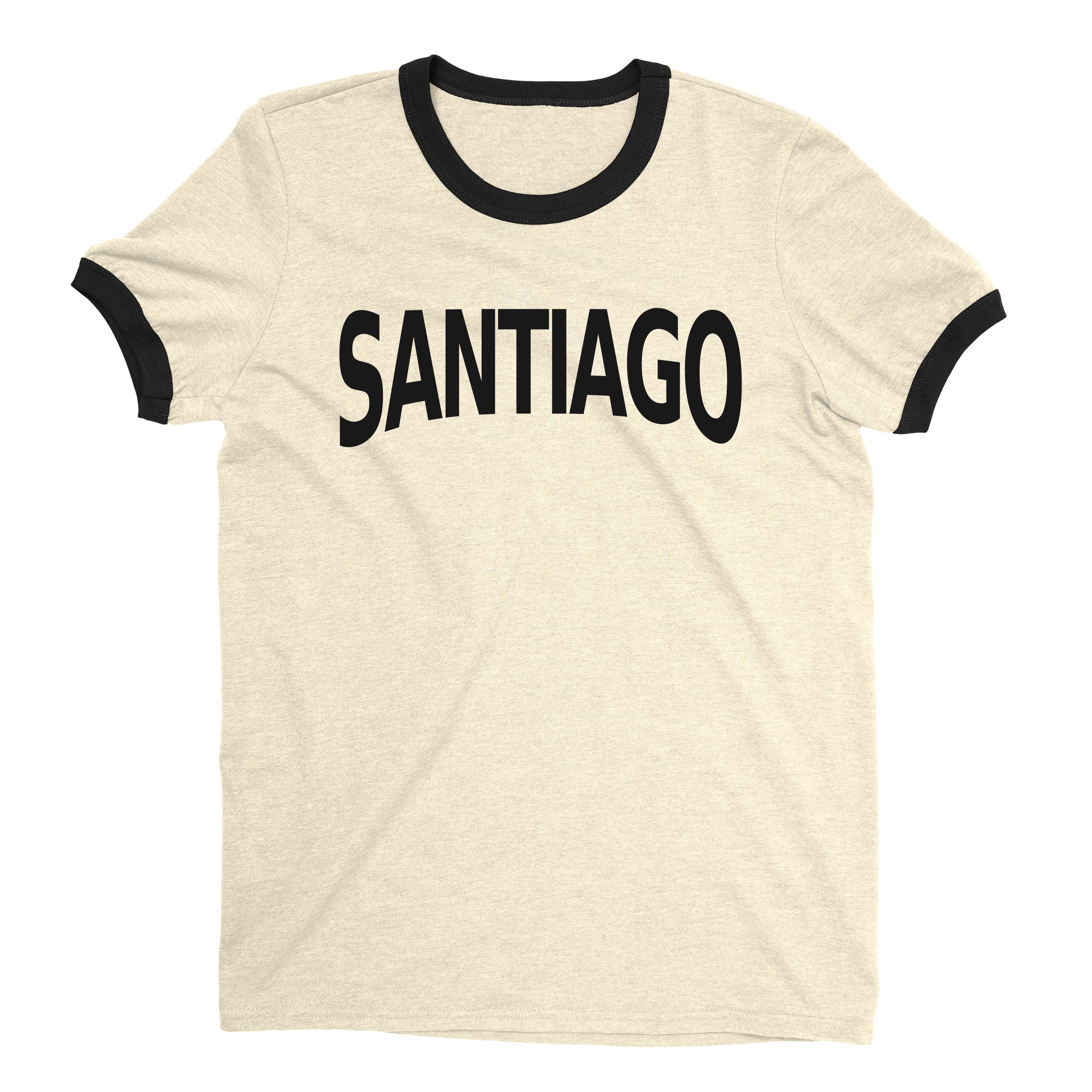 Santiago Ringer Tee — Natural
