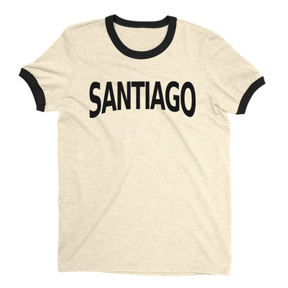 Santiago Ringer Tee — Natural