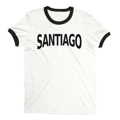 Santiago Ringer Tee — White