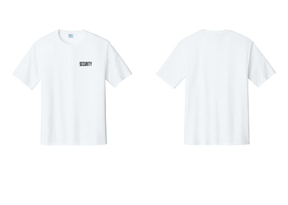NYC Factory Security Performance T-Shirt (Classic) - Chest Only - White