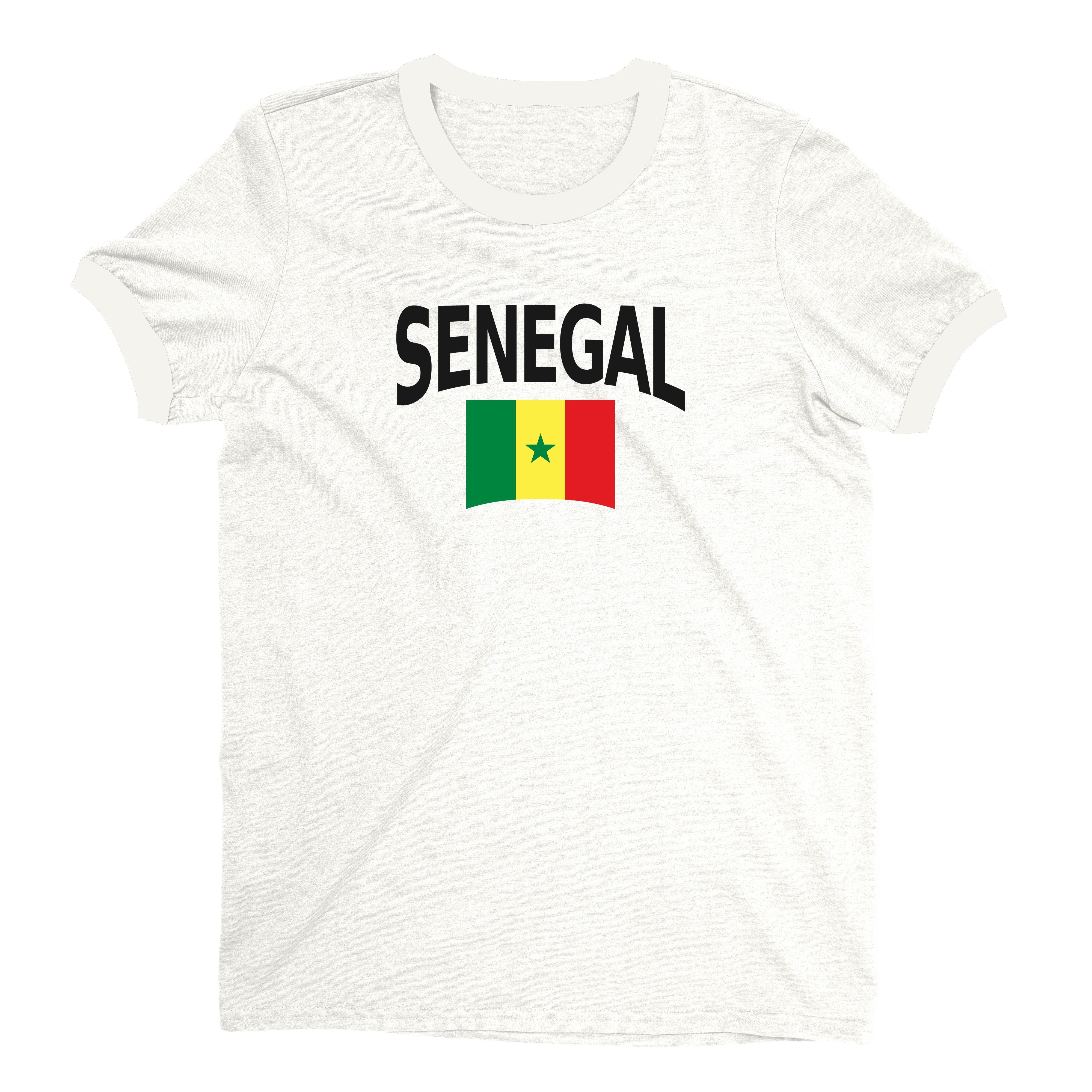 Senegal World Cup Plain Tee Unisex T-Shirt -- NYC Factory
