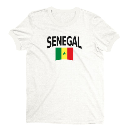 Senegal World Cup Plain Tee Unisex T-Shirt -- NYC Factory