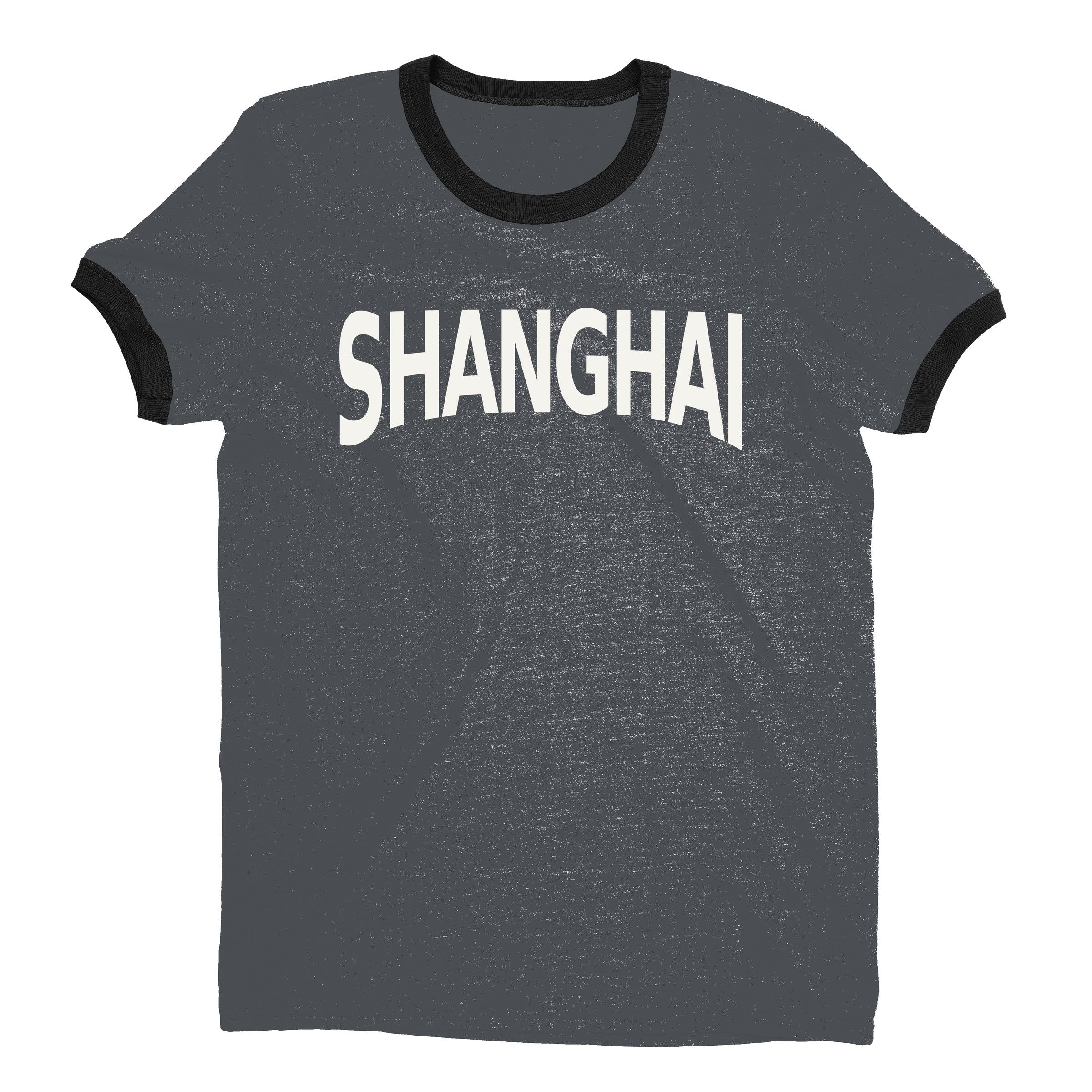 Shanghai Ringer Tee — Dark Heather