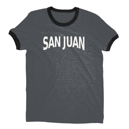 San Juan Ringer Tee — Dark Heather