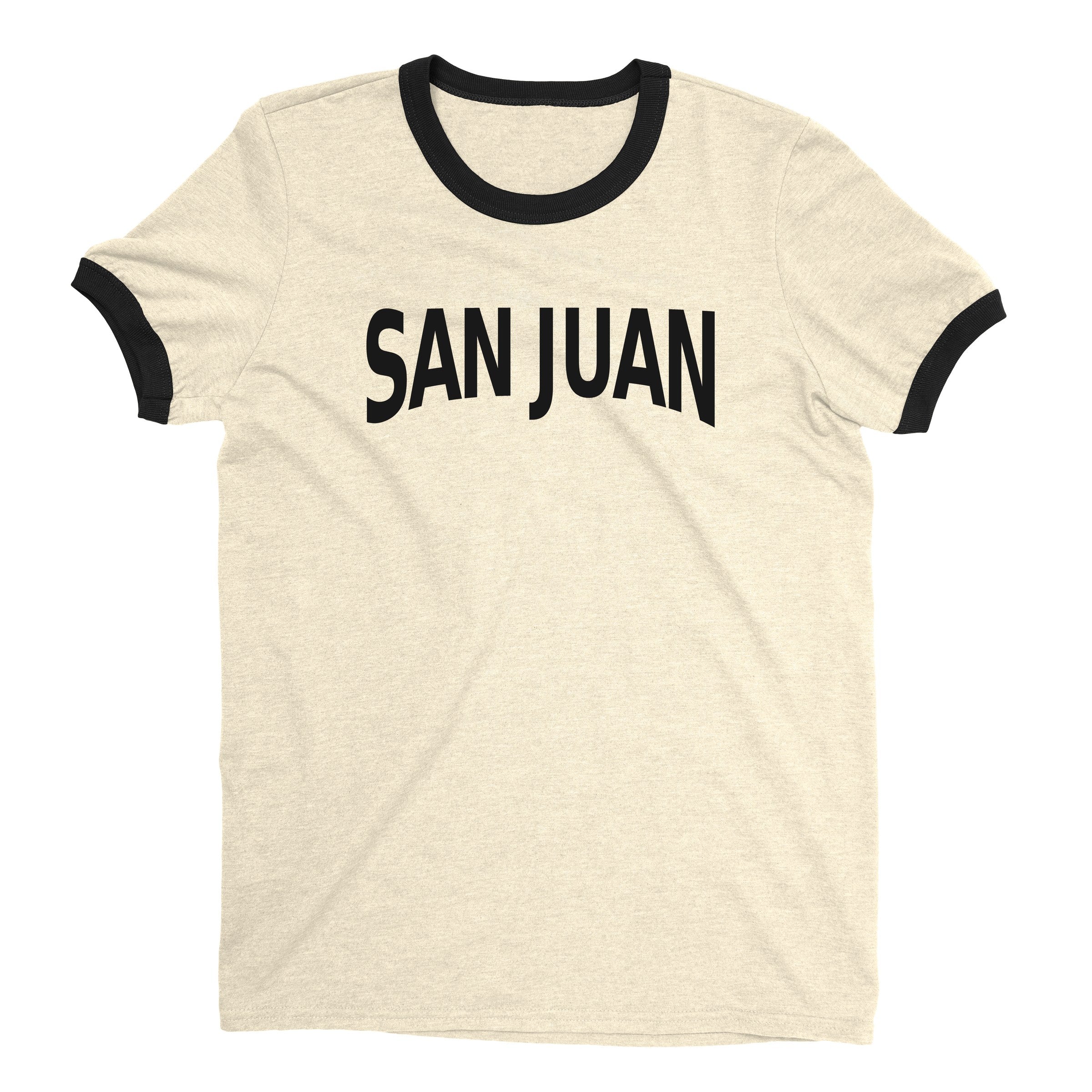 San Juan Ringer Tee — Natural