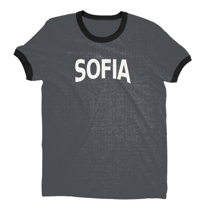 Sofia Ringer Tee — Dark Heather