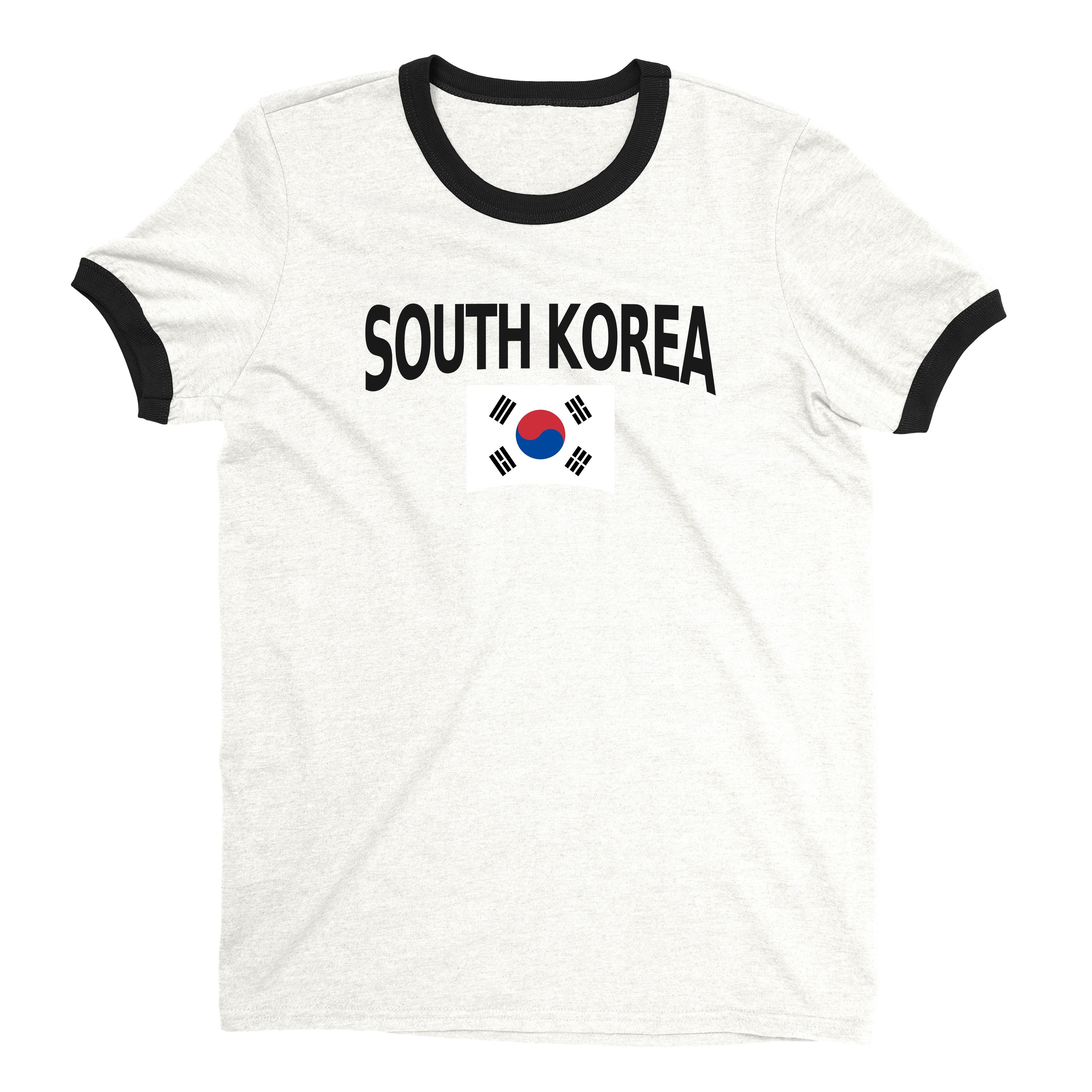 South Korea World Cup Ringer Tee Unisex T-Shirt -- NYC Factory